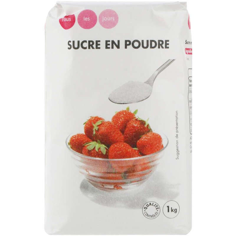 Carrefour Simply Sucre Poudre 1kg