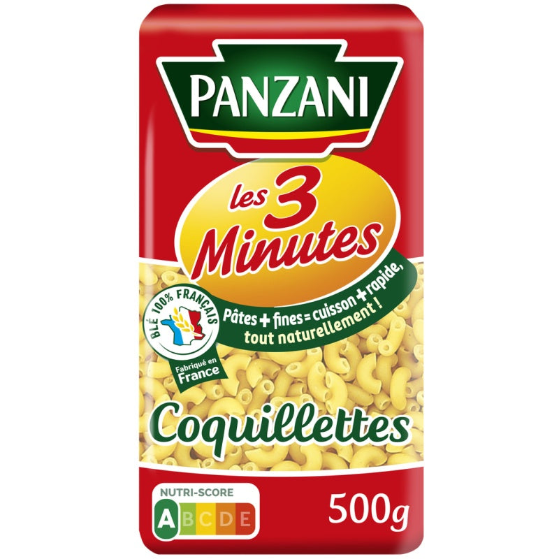 Panzani Coquillettes 3min 500gr