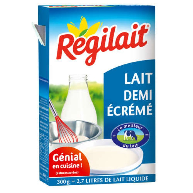Régilait Lait Poudre Demi Ecrémé 300gr