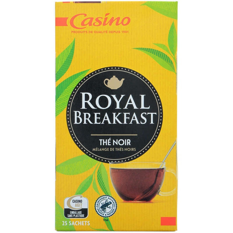 Casino Royal Breakfast Thé Noir x25  45gr
