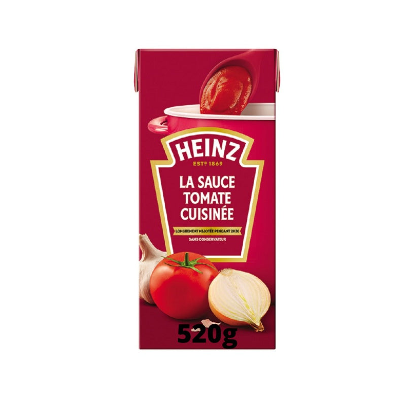 Heinz Sauce Tomate Ail Oignon 520gr