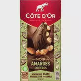 Côte d'Or Chocolat Noir Amandes Entières 180gr