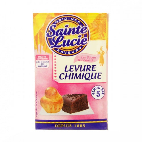 Sainte Lucie Levure Chimique Sachets 5x10g