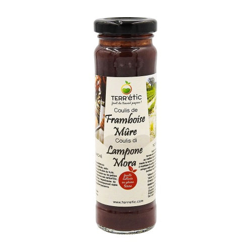 Terr'Etic Coulis De Framboises Et Mûres Bocal 0.156l