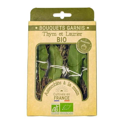 Agidra Bouquets Garnis  BIO Thym & Laurier x5 Boite 15gr