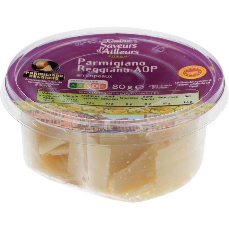 US Parmesan Copeaux Parmigiano Reg AOP 60gr