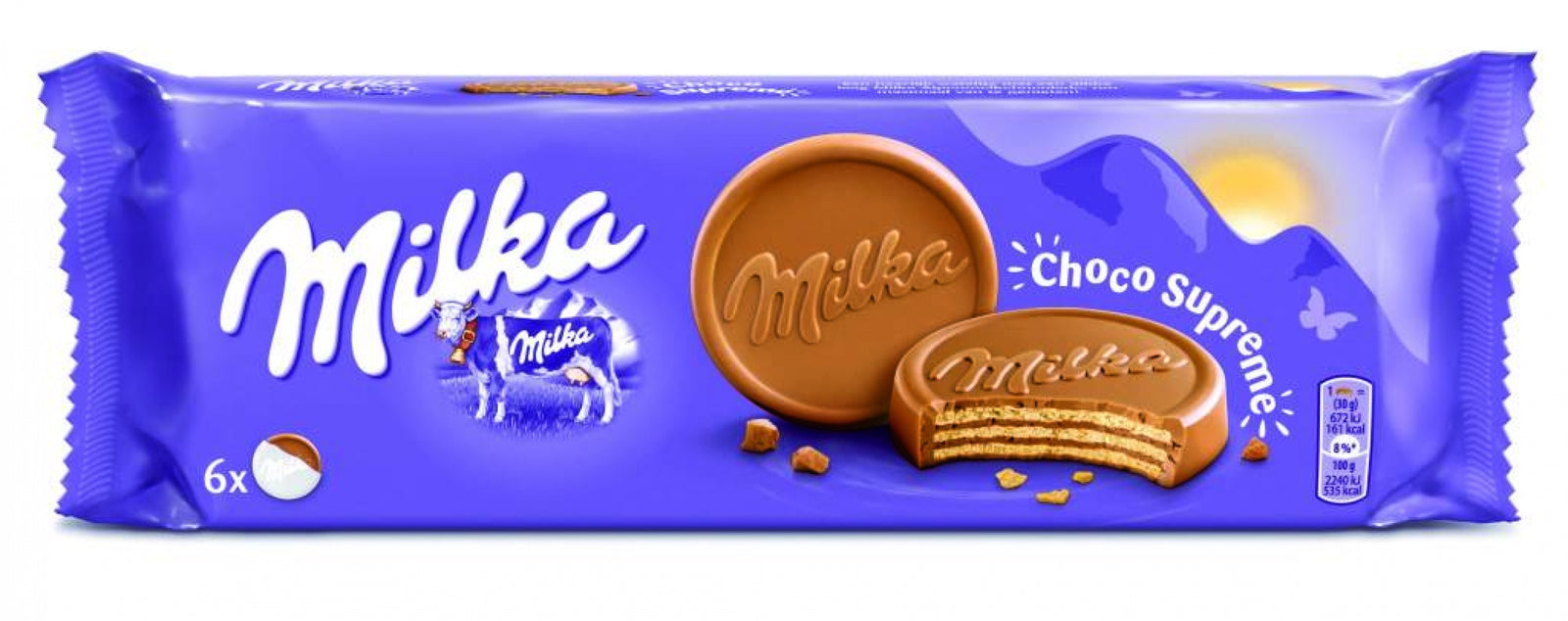 Milka Biscuit Choco Supreme 180gr