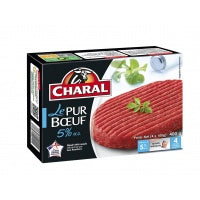 Charal Steak Hachés 5%mg 400gr