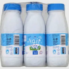U Lait 1/2 Ecreme 25cl