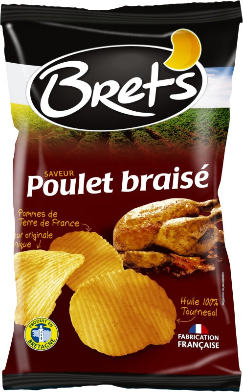 Bret's Chips Poulet Braisé 125gr