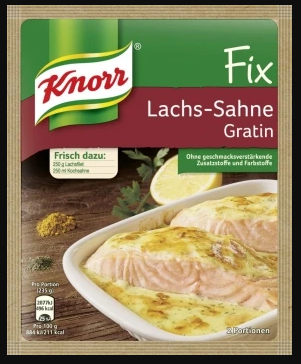 Knorr Fix Lachs Sahne/Mélange Saumon Creme Gratin 28gr