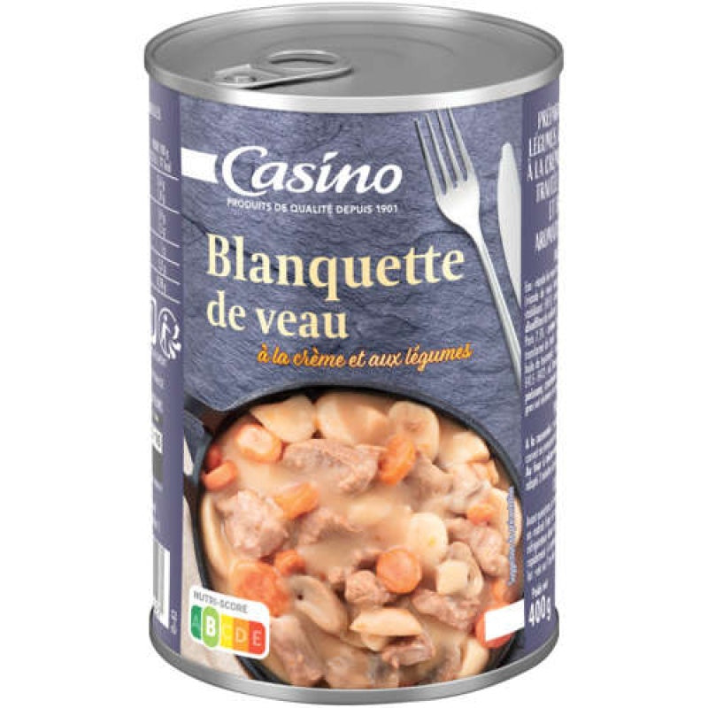 Casino Blanquette De Veau 400gr