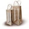 LCDM Sac Jute Vertical avec Fenetre Grand Modele