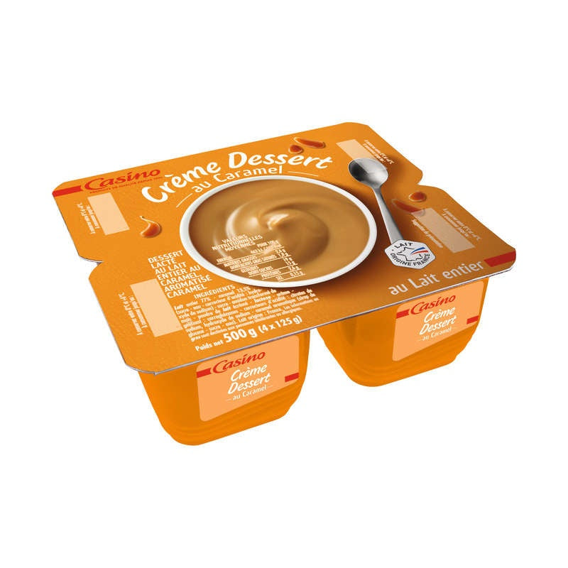 St Pere  Creme Dessert Caramel 4 x 125gr