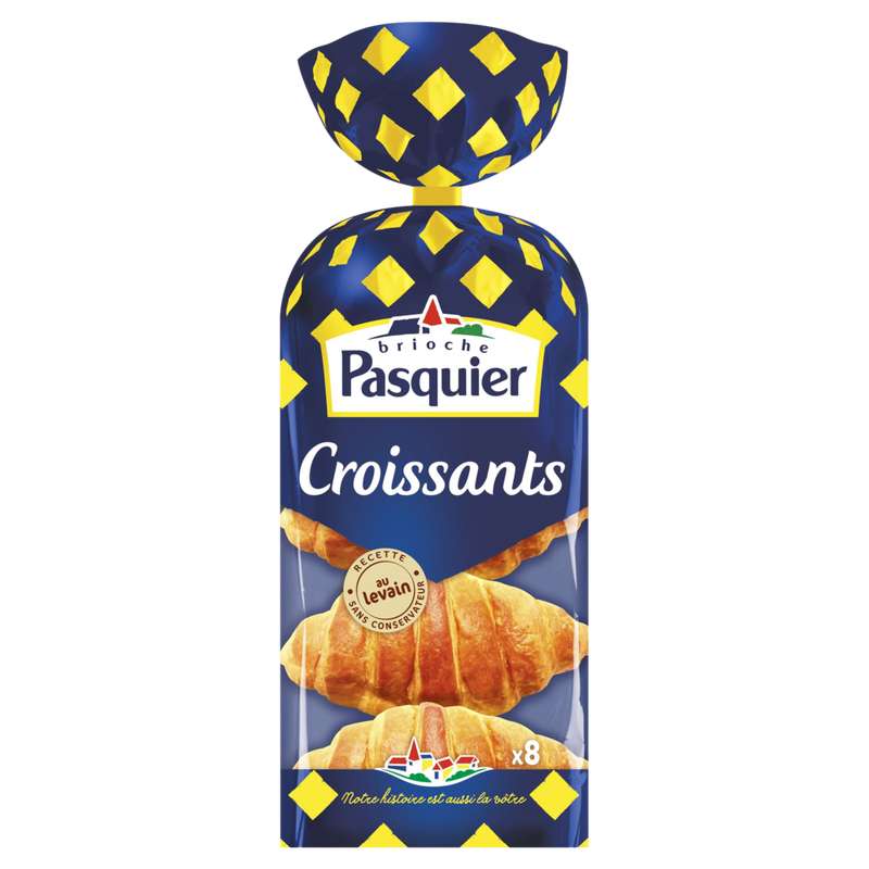 Pasquier Croissants au beurre x8/ 320gr