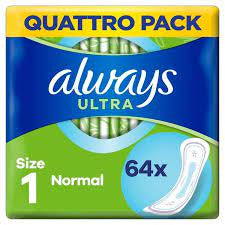 Always Serviettes 1 Ultra Normal x64