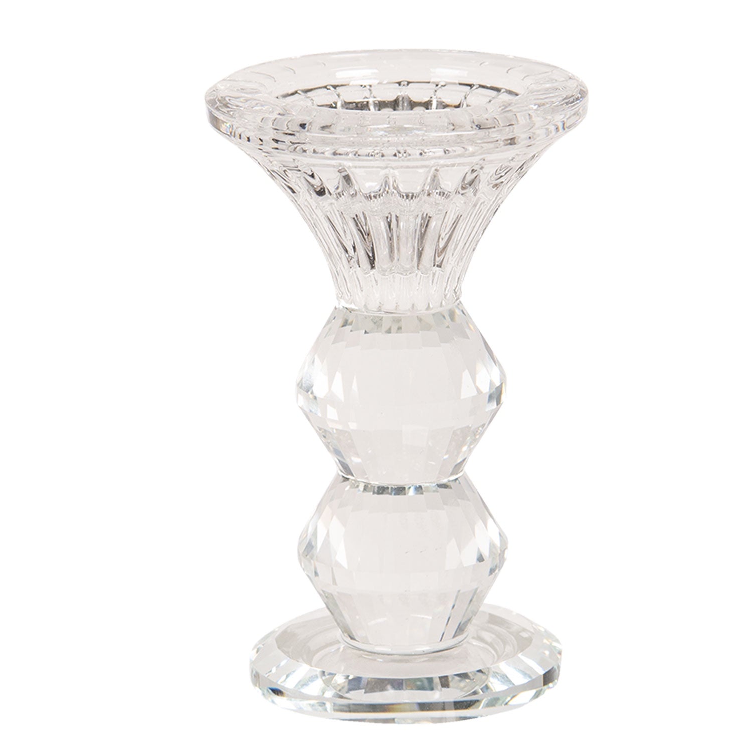 Bougeoir Cristal D7x11cm