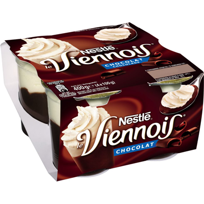 Nestlé Viennois Chocolat 4x100g / 400gr