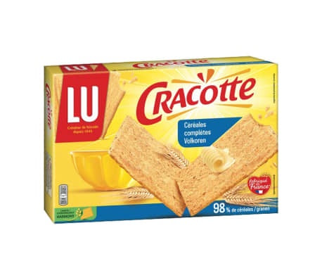 LU Cracottes Biscottes aux Céréales Complètes 250gr