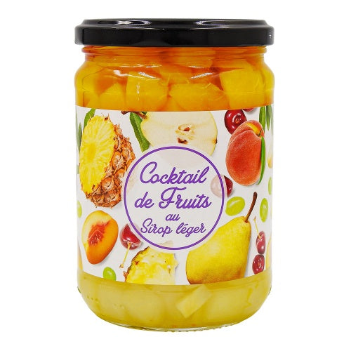 Cocktail De Fruits Au Sirop Léger 360gr