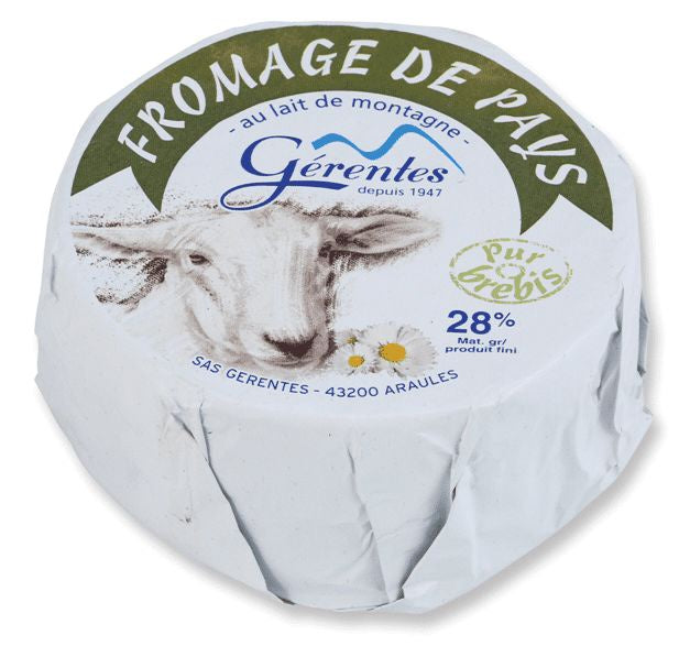 Gerentes Fromage De Pays Brebis 400gr