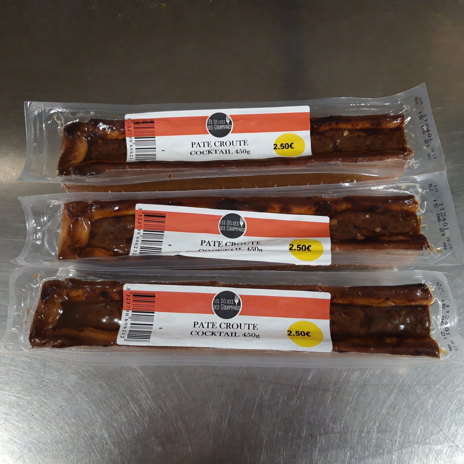 Paté Croute Cocktail Nature 450Gr LDDG