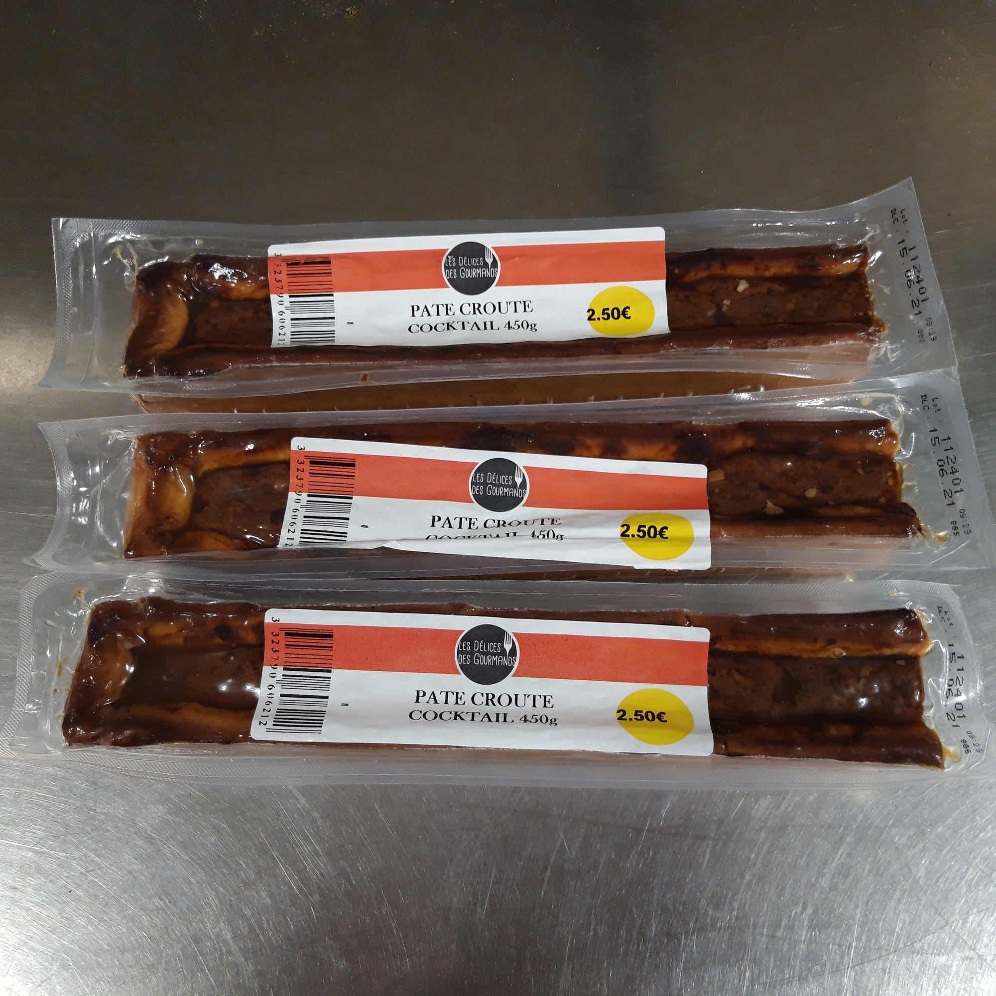 Paté Croute Cocktail Nature 450Gr LDDG