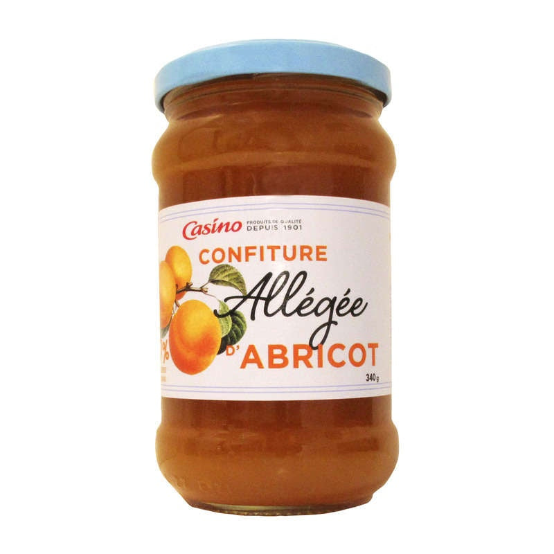 Casino Confiture Abricot Allégée 340gr