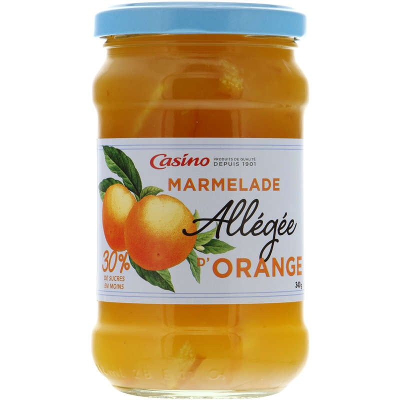 Casino Marmelade D'Orange Allégée 340gr