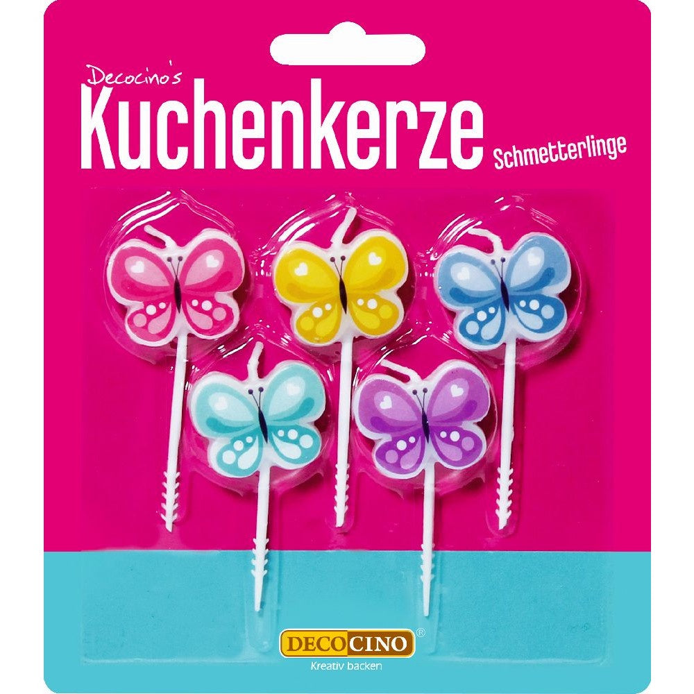 Decocino Bougie Papillon x5