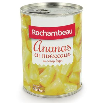 Rochambeau Ananas En Morceaux 3/4 560gr
