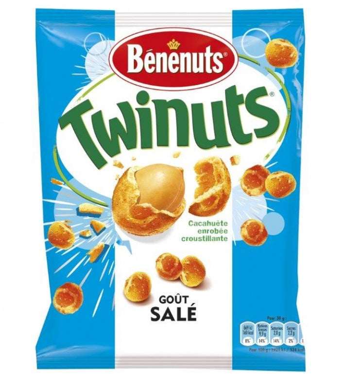 Benenuts Twinuts Goût Salé 150gr