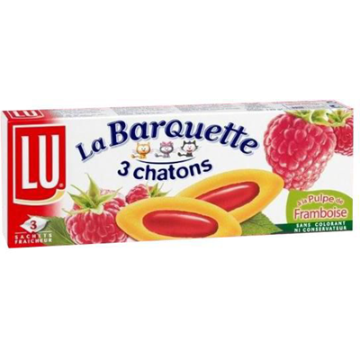 Lu Barquette Lulu Framboise 120gr