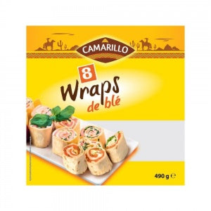 Camarillo Tortillas Wrap x 8- 25cm / 490gr