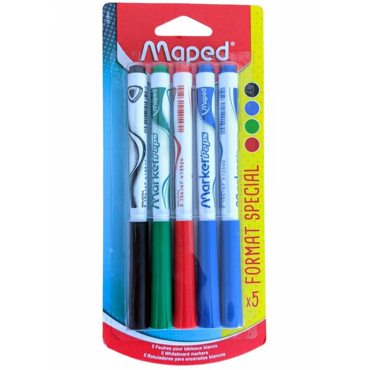 Maped - Set 5 Marker Peps effaçable  ass