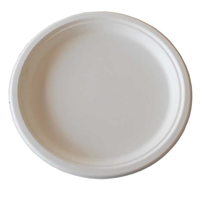 Assiettes pulpe de bois Ø 22cm  x50