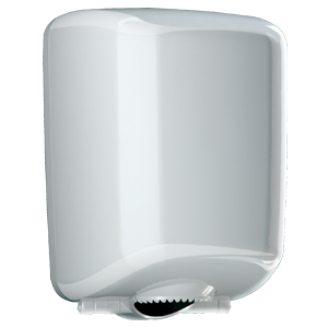 Distributeur Maxi Bobine dévidage central ABS Blanc