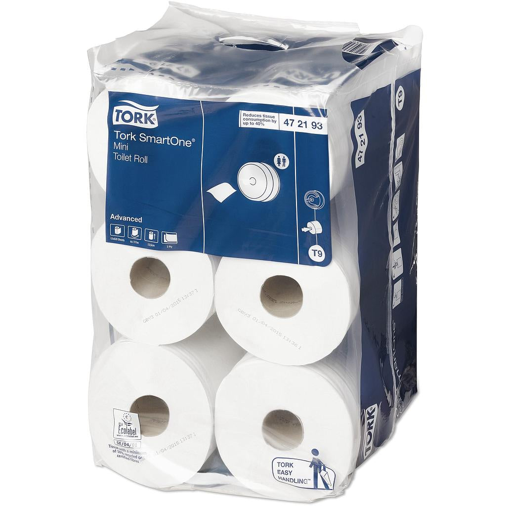 Papier toilette Tork Smart One Mini 472193/CT 12