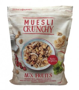 Muesli Croustillant Aux 4 Fruits 450gr