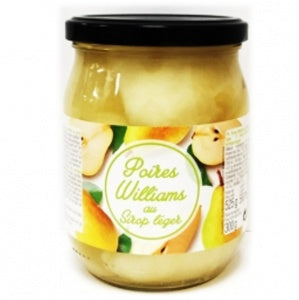 Poires Williams Au Sirop Léger 300gr