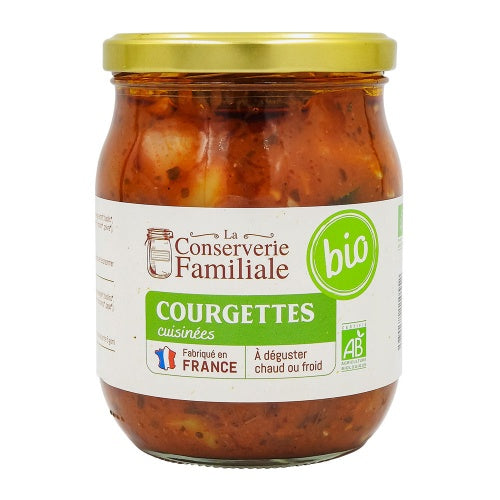Courgettes Cuisinées BIO 520gr