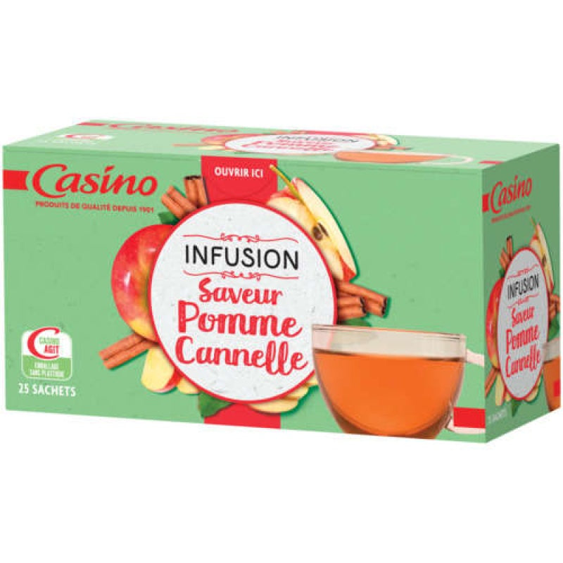 Casino Infusion Pomme Cannelle x25  40gr