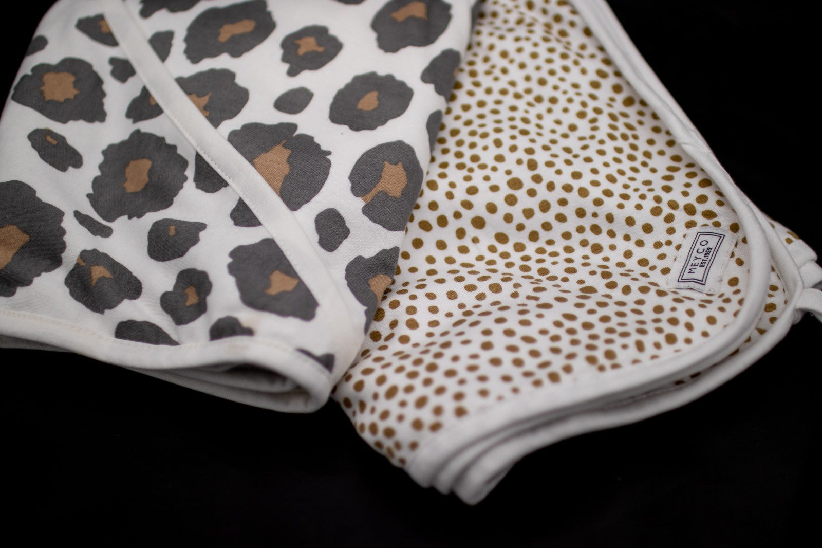 Meyco Cape de bain Guépard Taupe 90x90cm