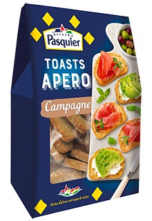 Pasquier Toasts Apéro Campagne x30/ 100gr