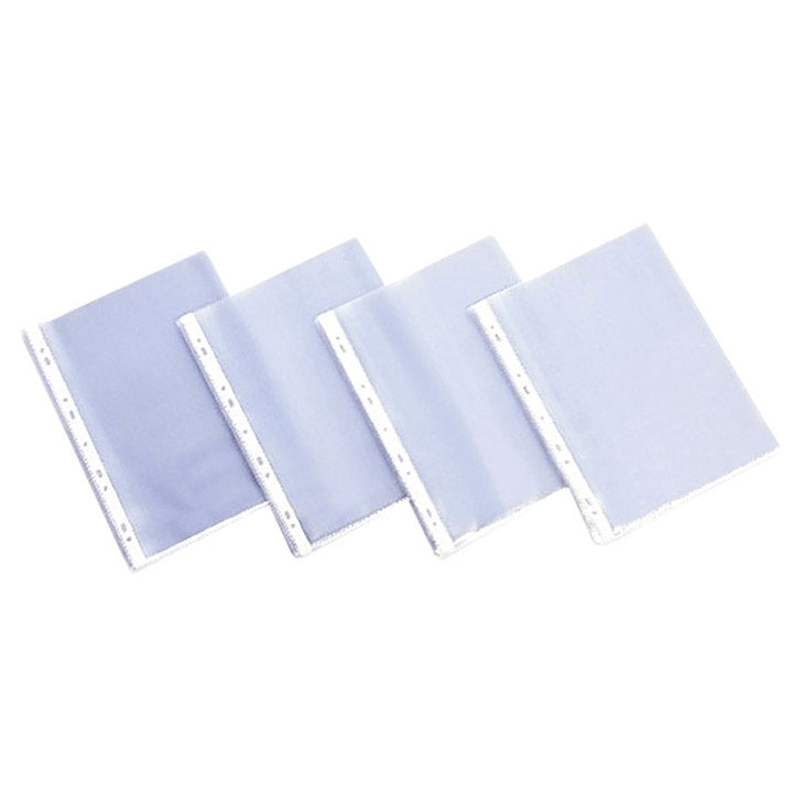 pochettes grainées perforées 5/100e A4 Sachet de 100