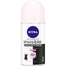Nivea Deo bille  black & white invisible 5cl