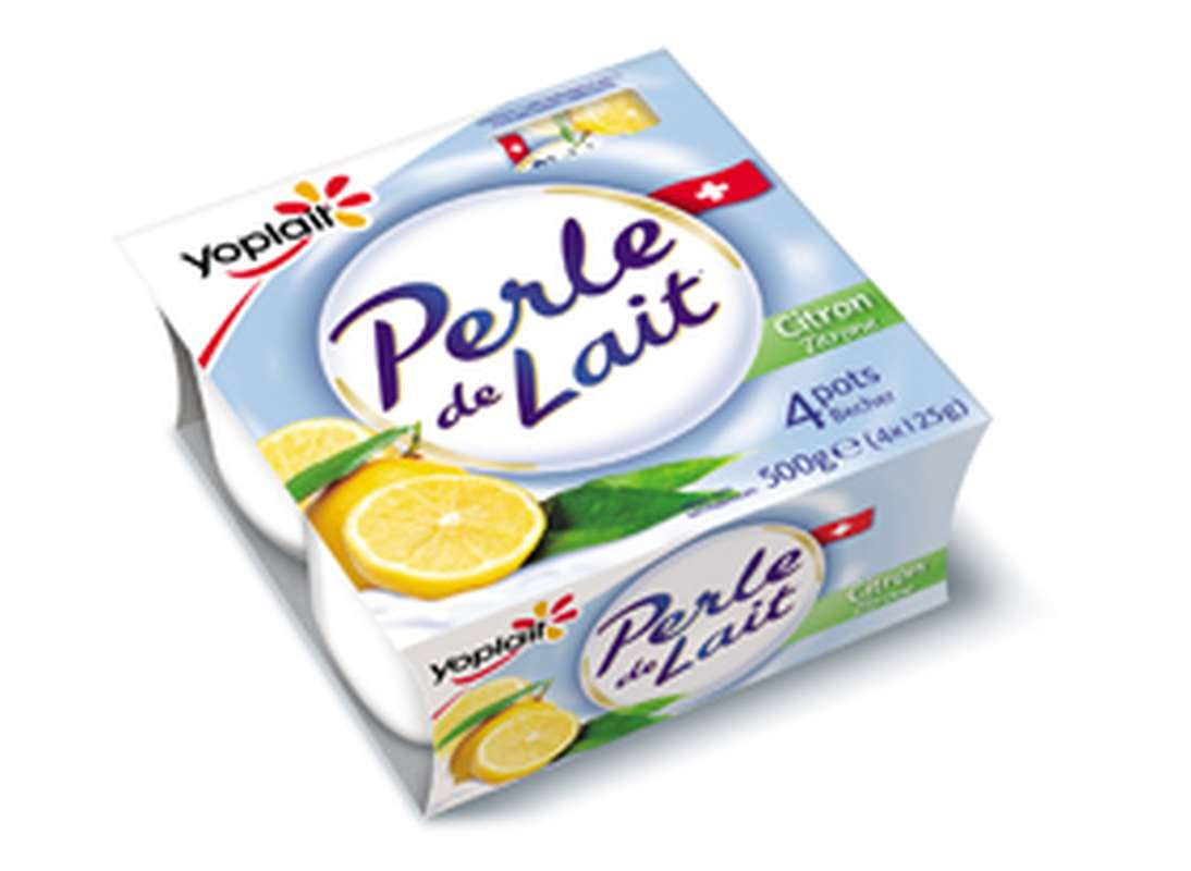 Yoplait Perle De Lait Citron 4 x 125gr