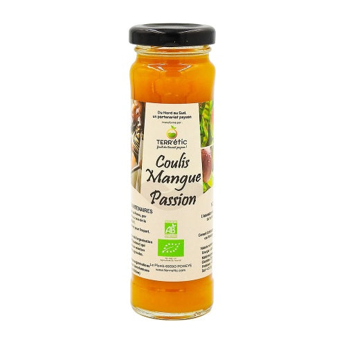 Terr'Etic Coulis Mangue Passion Bio 0.156L