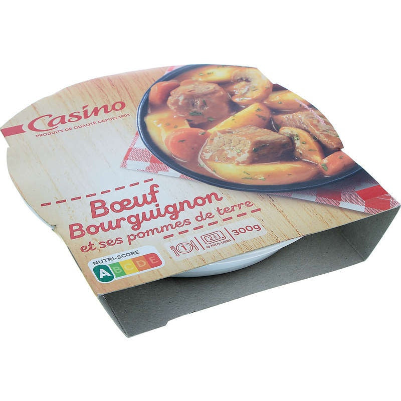 Casino Boeuf Bourguignon Pdt Micro-Ondes 300gr