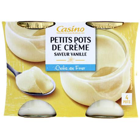 U Petit Pot Crème Vanille 4 x 100gr